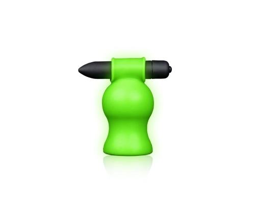 Vibrating Head Masturbator - Glow in the Dark