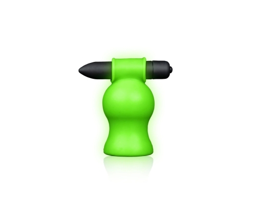 Vibrating Head Masturbator - Glow in the Dark