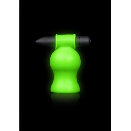 Vibrating Head Masturbator - Glow in the Dark