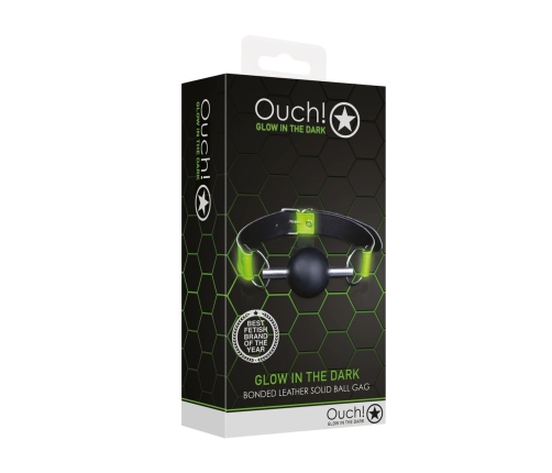 Solid Ball Gag - Glow in the Dark