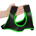 Ouch! Neoprene Harness Glow in the Dark Adjustable S/M Green