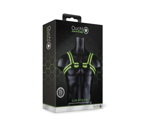 Buckle Harness - Glow in the Dark - S/M