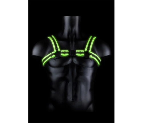 Buckle Harness - Glow in the Dark - S/M