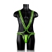 Body-Covering Harness - Glow in the Dark - S/M