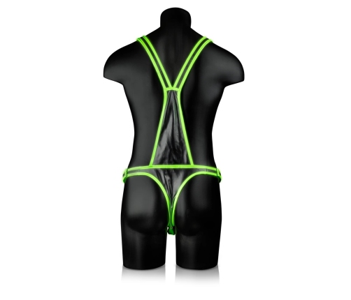 Body-Covering Harness - Glow in the Dark - S/M