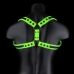 Ouch! Sling Harness Glow-in-the-Dark Adjustable L/XL Neon Green