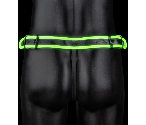 Striped Jockstrap - Glow in the Dark - S/M