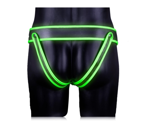 Striped Jockstrap - Glow in the Dark - S/M