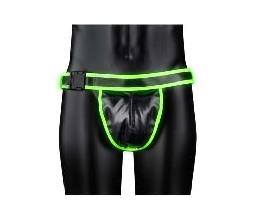 Jockstrap with Buckle - Glow in the Dark - L/XL