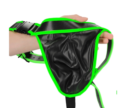 Jockstrap with Buckle - Glow in the Dark - L/XL