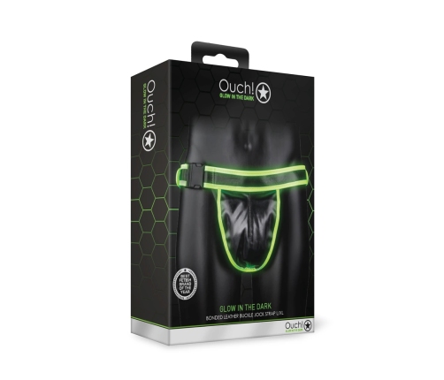 Jockstrap with Buckle - Glow in the Dark - L/XL