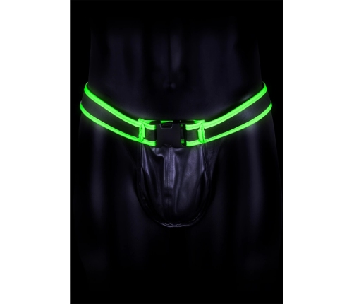 Jockstrap with Buckle - Glow in the Dark - L/XL