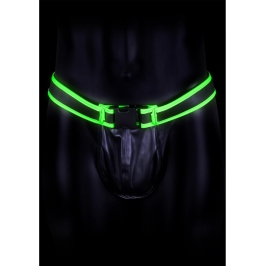 Jockstrap with Buckle - Glow in the Dark - S/M