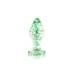 Glass Butt Plug - Glow in the Dark - Large