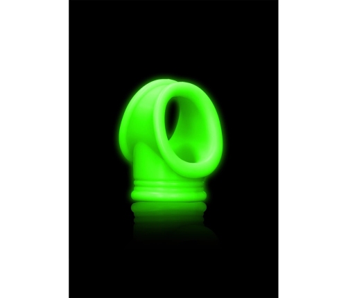 Cockring  Ball Strap - Glow in the Dark