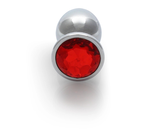 Round Gem Butt Plug - Medium