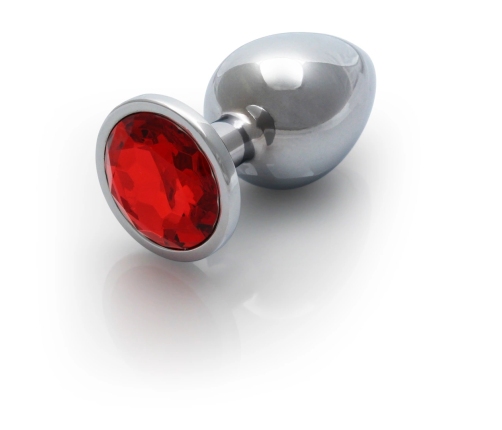 Round Gem Butt Plug - Medium