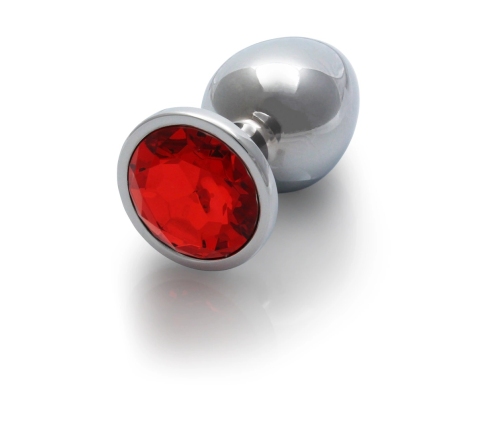 Round Gem Butt Plug - Medium