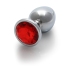 Round Gem Butt Plug - Medium