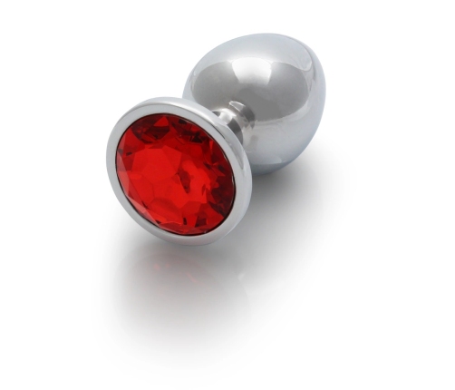 Round Gem Butt Plug - Large