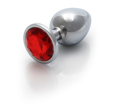 Round Gem Butt Plug - Large