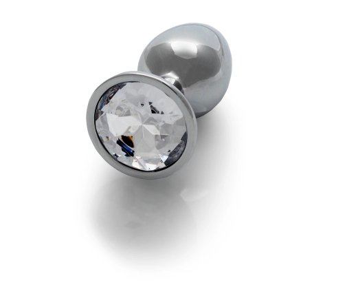 Round Gem Butt Plug - Small