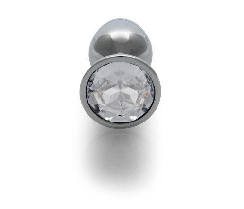 Round Gem Butt Plug - Small
