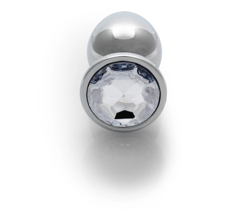 Round Gem Butt Plug - Medium