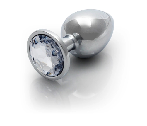 Round Gem Butt Plug - Medium
