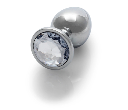 Round Gem Butt Plug - Medium