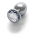 Round Gem Butt Plug - Medium