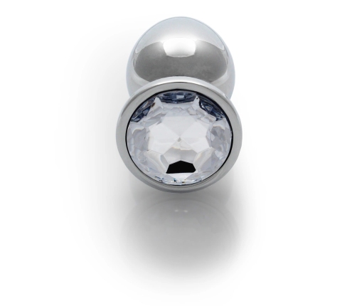 Round Gem Butt Plug - Medium