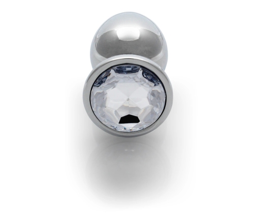 Round Gem Butt Plug - Large