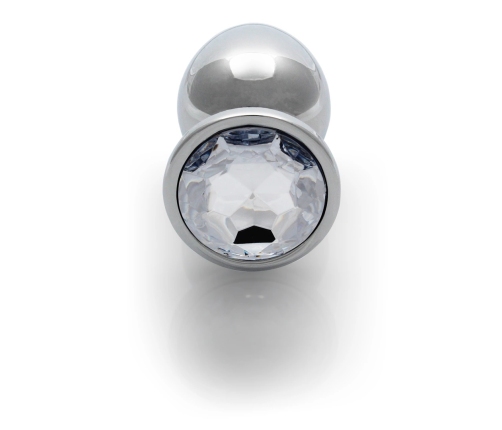 Round Gem Butt Plug - Large