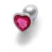 Heart Gem Butt Plug - Small
