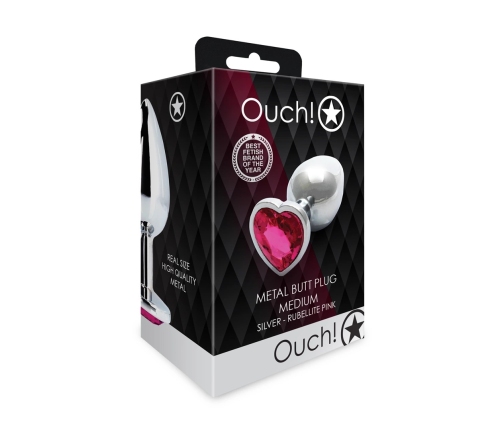 Heart Gem Butt Plug - Medium