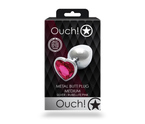 Heart Gem Butt Plug - Medium