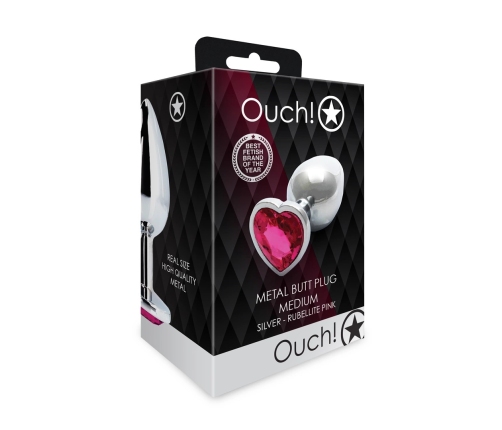 Heart Gem Butt Plug - Medium