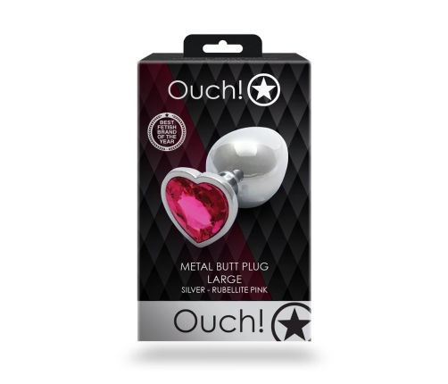 Heart Gem Butt Plug - Large