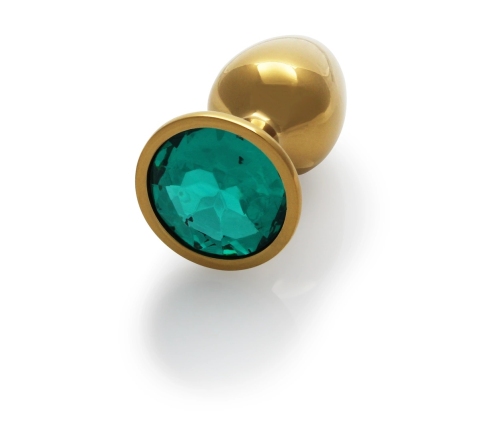 Round Gem Butt Plug - Small