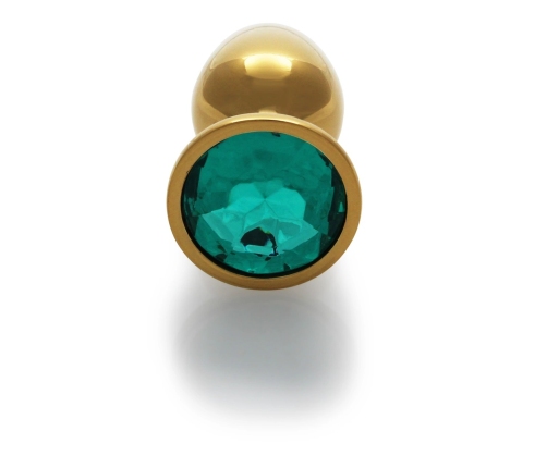 Round Gem Butt Plug - Small