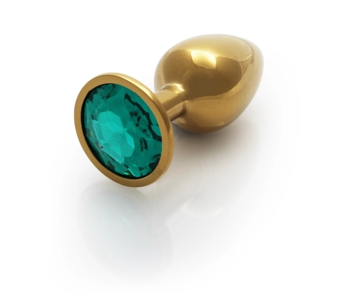 Round Gem Butt Plug - Small