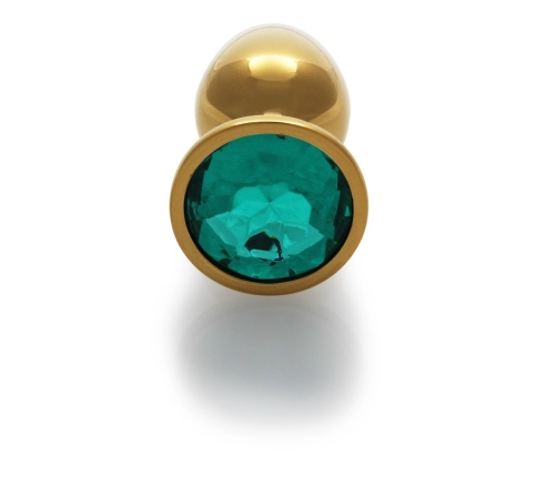 Round Gem Butt Plug - Small