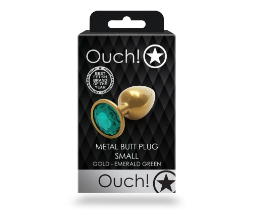 Round Gem Butt Plug - Small