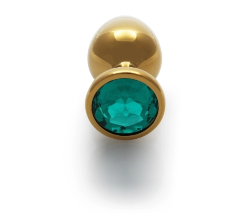 Round Gem Butt Plug - Medium