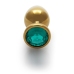 Round Gem Butt Plug - Medium