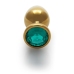 Round Gem Butt Plug - Medium