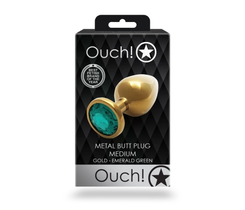 Round Gem Butt Plug - Medium