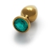 Round Gem Butt Plug - Medium