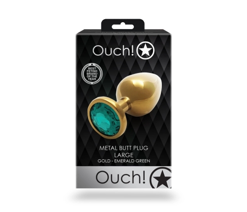 Round Gem Butt Plug - Large